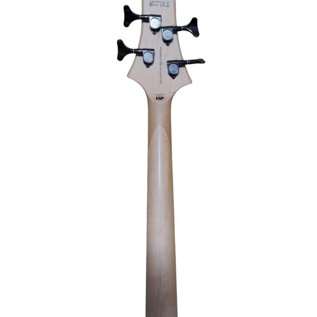 エレキベース レッド 24フレット LTD B-154DX