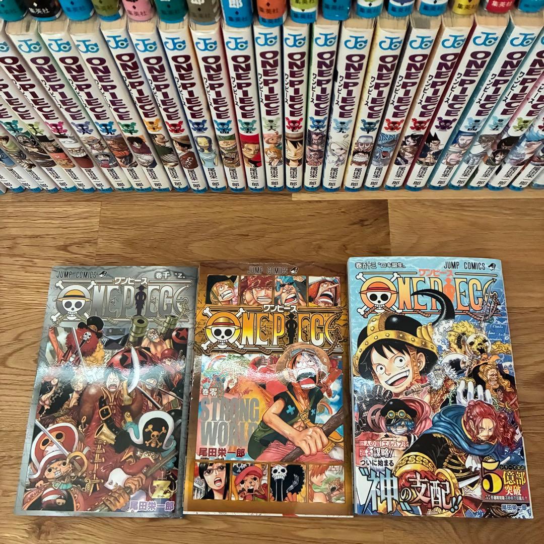 ワンピース 1巻〜113巻（最新巻）零巻・千巻 セット 抜け無し 尾田栄一郎