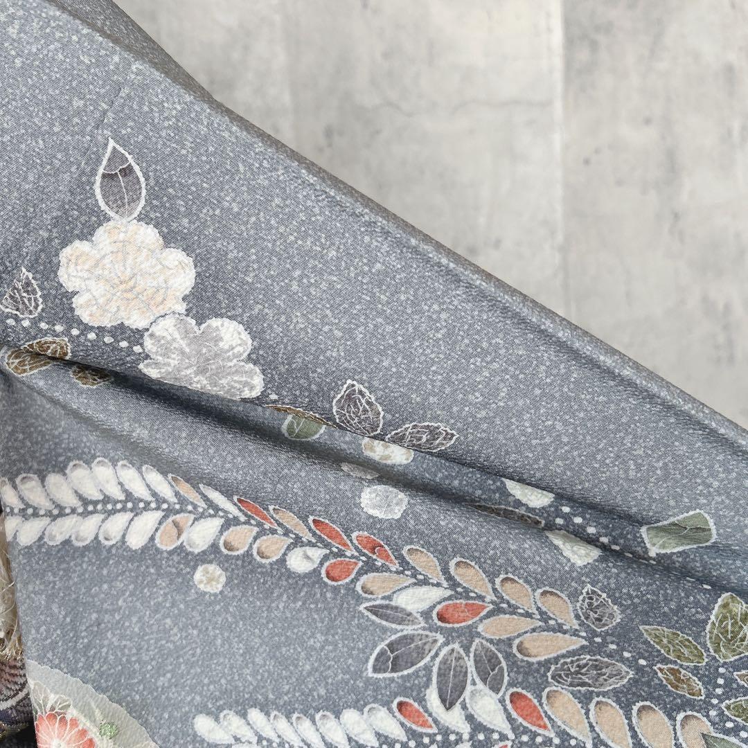 訪問着フルセット　辻ヶ花　着物　正絹　水色　華やか　入学式　卒業式