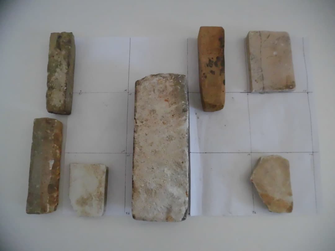 【昭和レトロ】天然砥石７個セット　欠け・割れあり