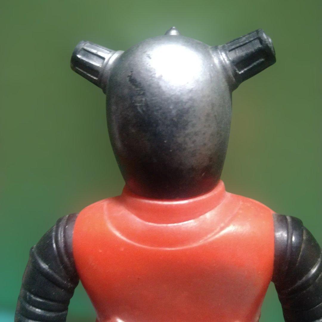 【当時物】　レッドバロン　 ヒリュウ 宣弘社 ブルマァク ソフビ