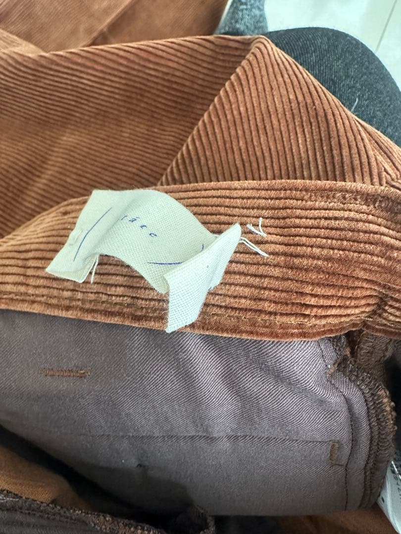 未使用品cantate コーデュロイパンツ