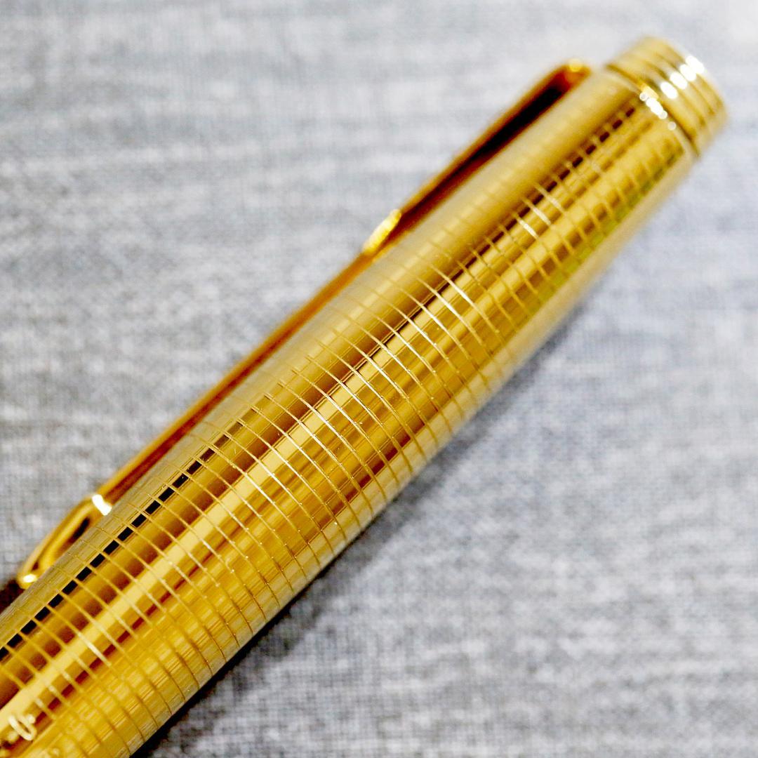 【極美品 送料込み】パーカー 万年筆 ７５ ゴールドフィルド 金張り