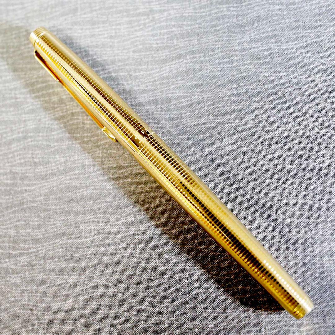 【極美品 送料込み】パーカー 万年筆 ７５ ゴールドフィルド 金張り