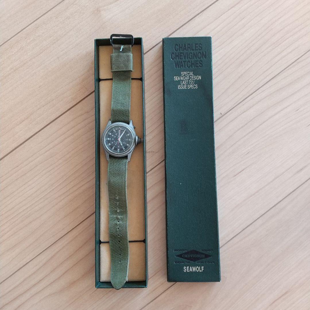ミリタリーウオッチ 　 CHARLES CHEVIGNON SEA WOLF
