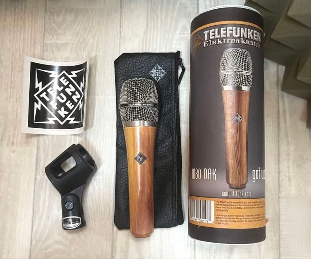 配信機器・PA機器・レコーディング機器 Telefunken M80 Custom Shop Wood