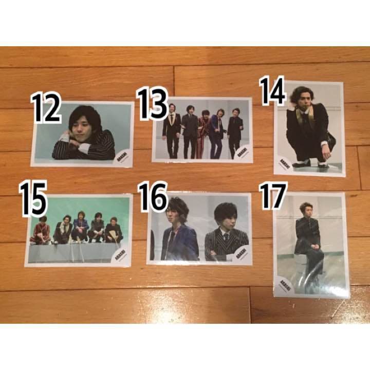 1枚150円【嵐 公式生写真①】バラ売りしてます！