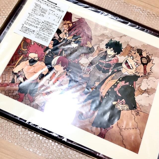 僕のヒーローアカデミア 複製原画 第6回キャラクター人気投票