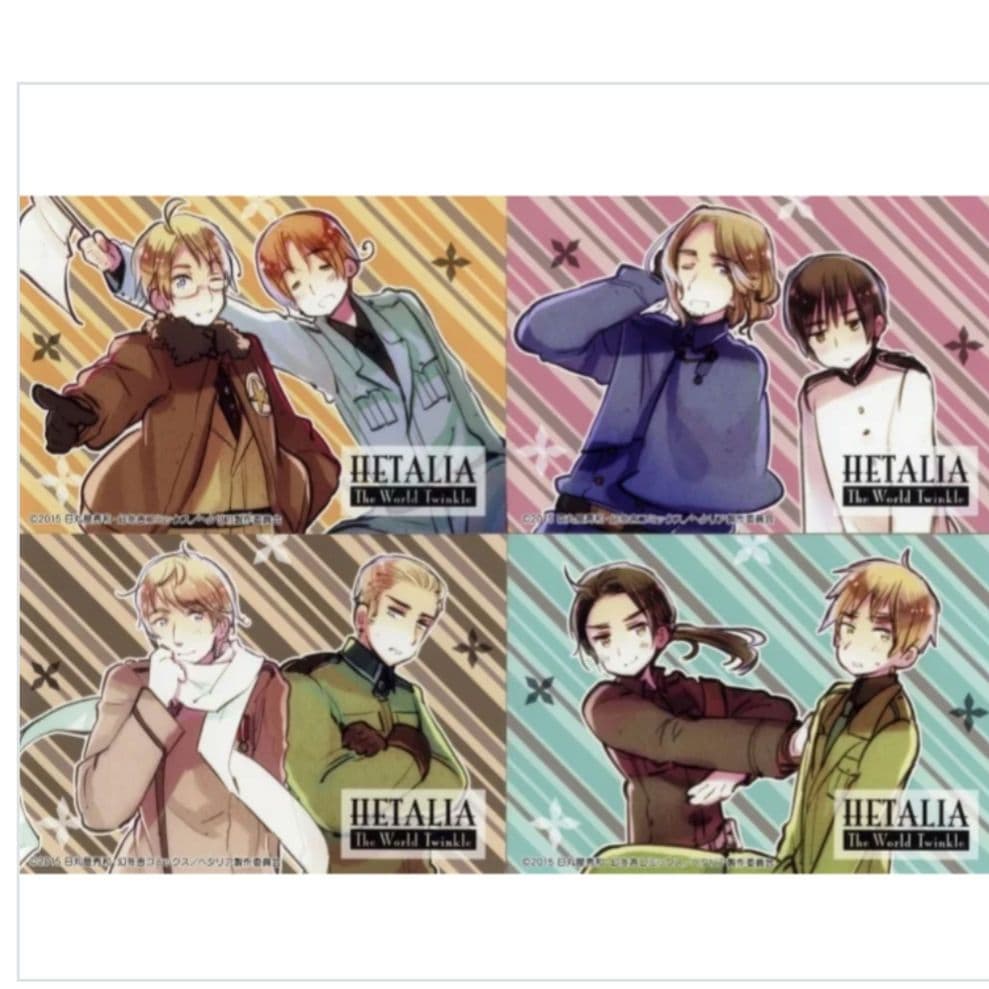 ヘタリア　クリアファイルセット