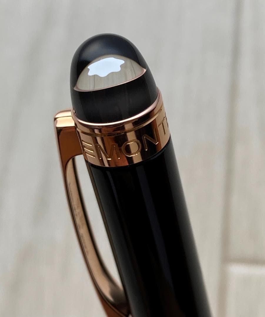 美品 モンブラン スターウォーカー レッドゴールド ボールペン ドイツ製