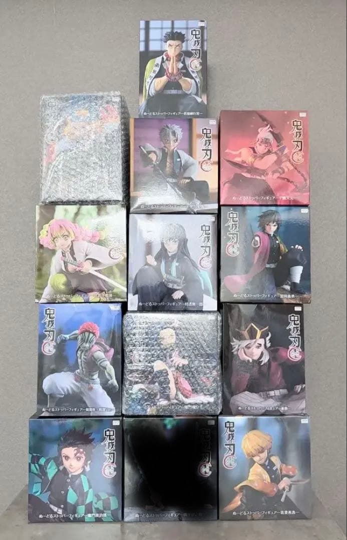 鬼滅の刃 ぬーどるストッパー フィギュアまとめ売り12体 4.5万円相当