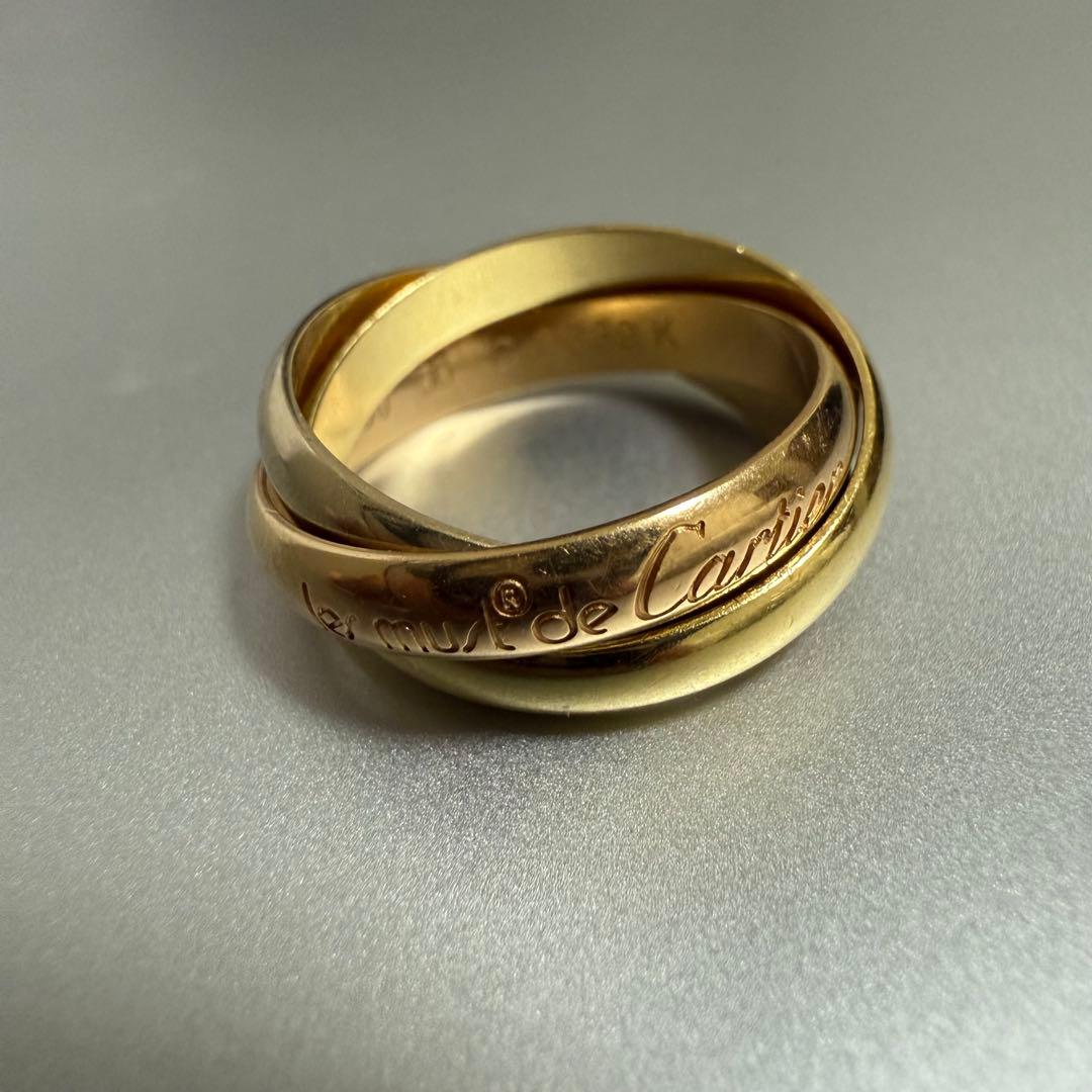 【1/4限定価格】カルティエ トリニティ クラシック リング 53