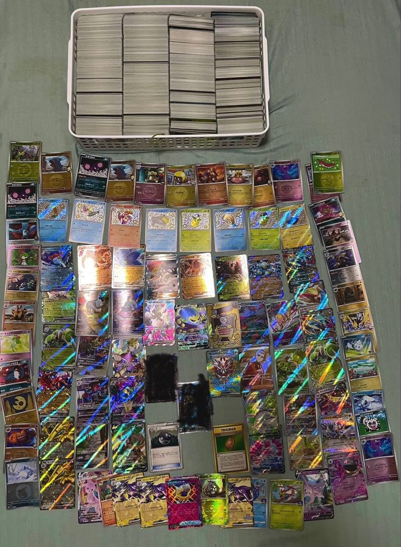 ポケカ引退品9キロ　コイキングAR入り。