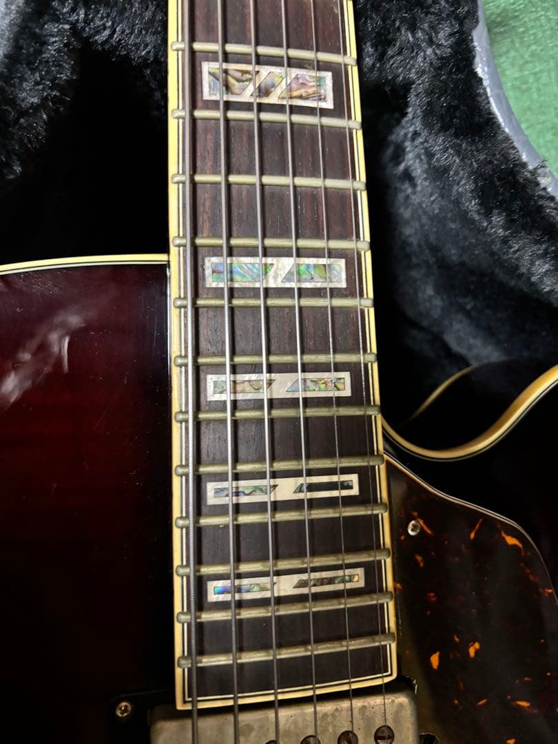 Ibanez AF105-VB フルアコPU MODアンティクィティHC付き