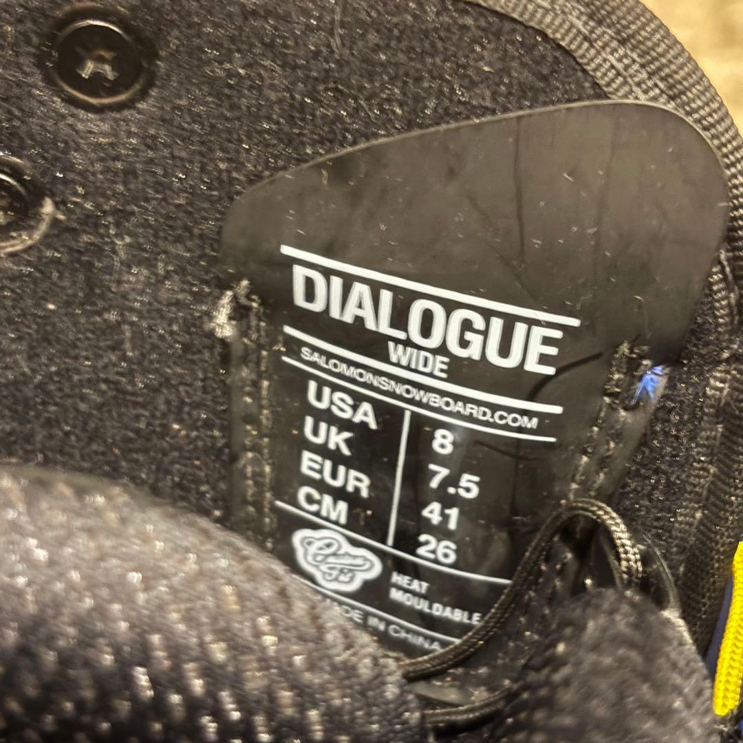 Salomon Dialogue Wide スノーボードブーツ26.0cm