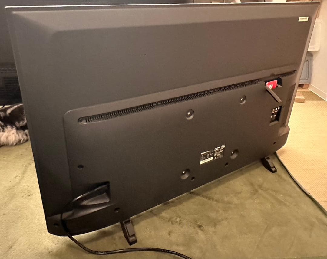 美品！ハイセンス hisense 43型　4Kテレビ 43E6800　19年製