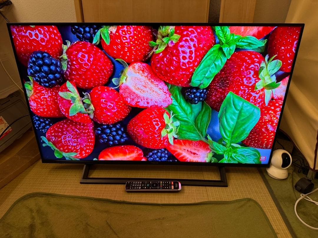 美品！ハイセンス hisense 43型　4Kテレビ 43E6800　19年製