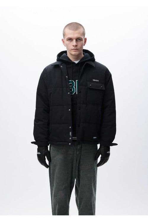 小物 NEIGHBORHOOD Leather Boa Gloves Black