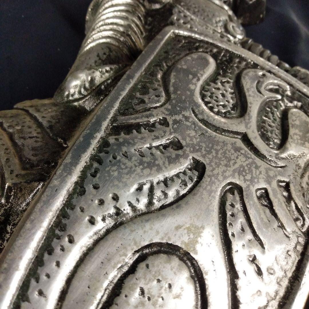 西洋騎士 アンティーク 店内装飾 壁掛け ディスプレイ 鋳物