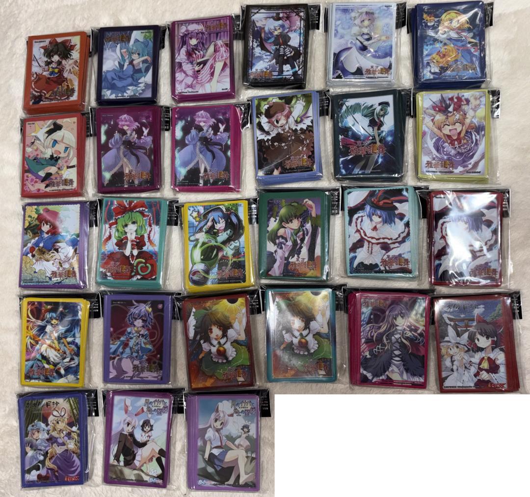 東方project キャラクタースリーブ 27個セット 波天宮 雅華乱舞【新品】