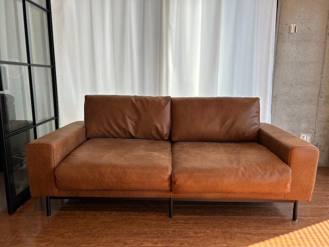 【超美品】クラッシュゲート プルートソファ 2.5人掛け