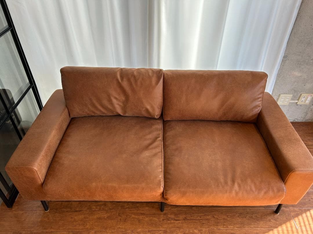 【超美品】クラッシュゲート プルートソファ 2.5人掛け