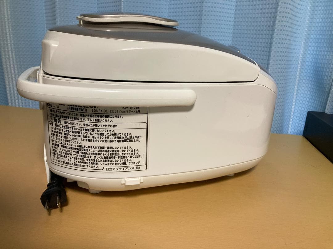 ★日立 圧力スチーム炊きIHジャー炊飯器5.5合炊きRZ-TS102M 19年製