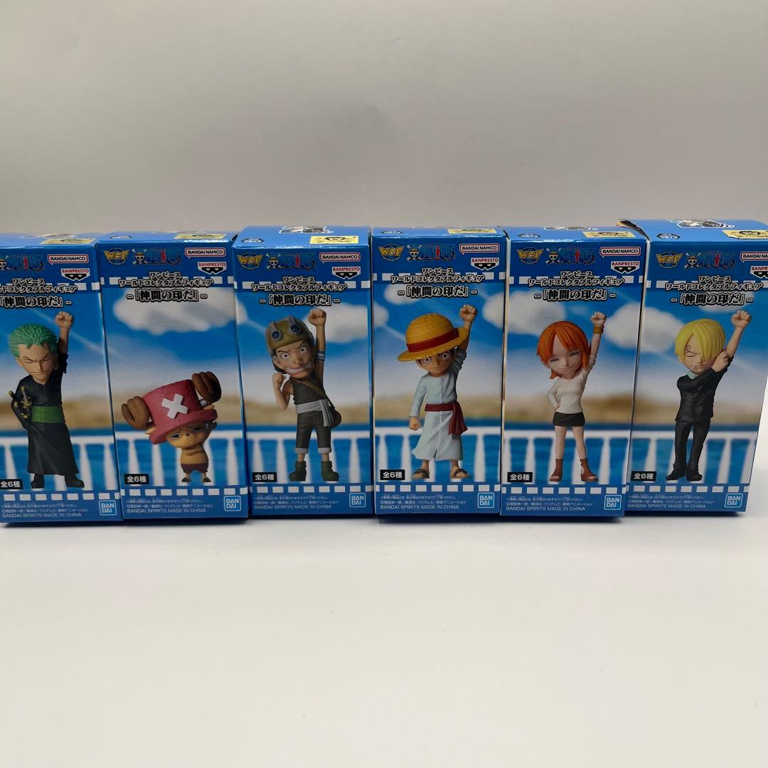 ワンピース ワーコレ 仲間の印だ　7点セット　ログストーリーズ　ビビ　カルー