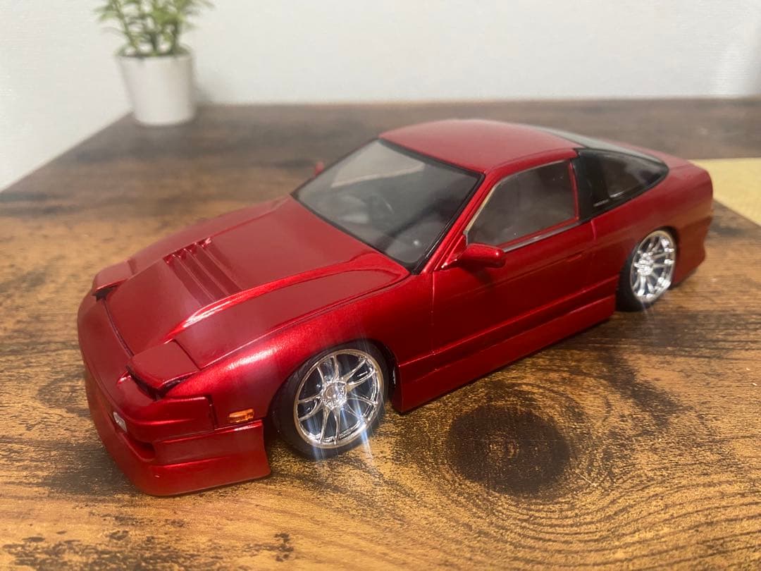 アオシマ　ザ⭐︎チューンドカー　BNスポーツ　180sx ver2 完成品
