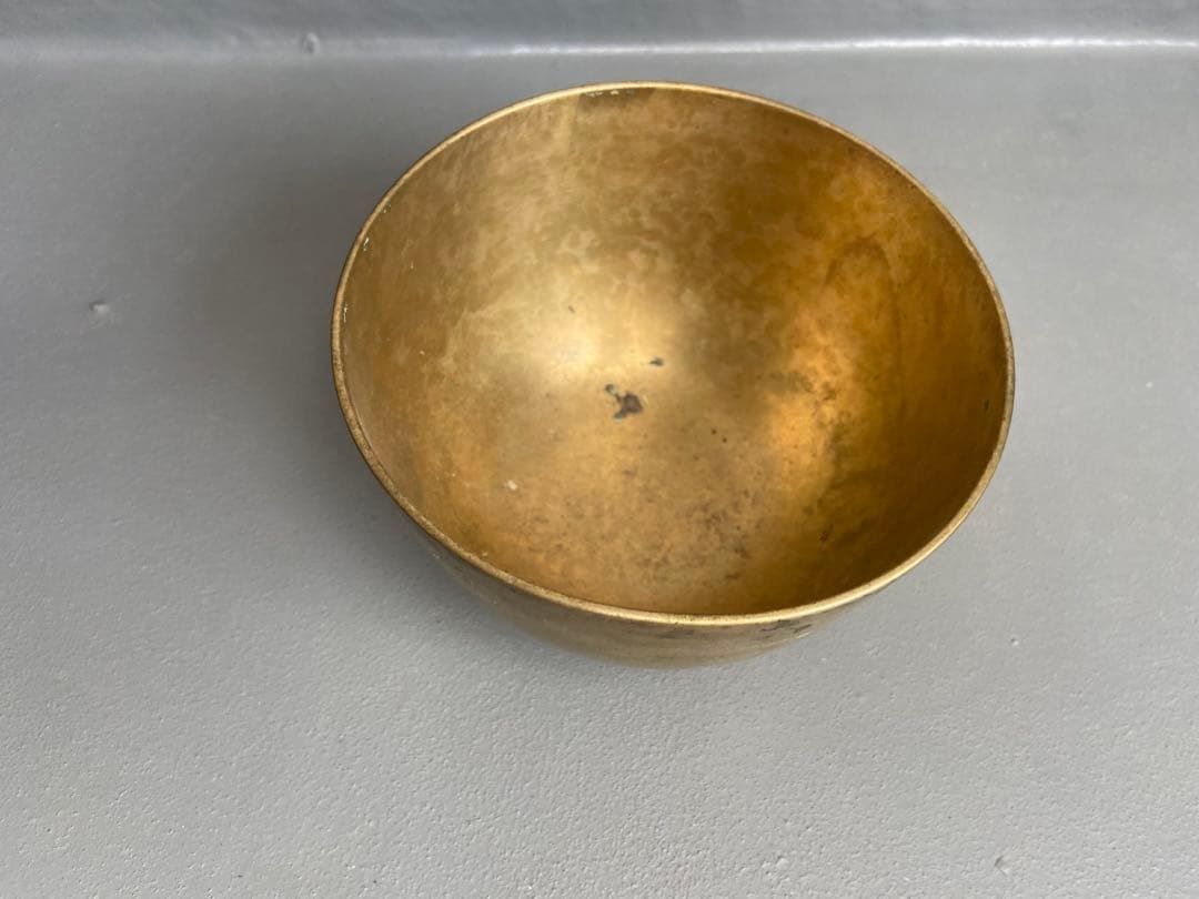 李朝 真鍮 アンティーク ボウル