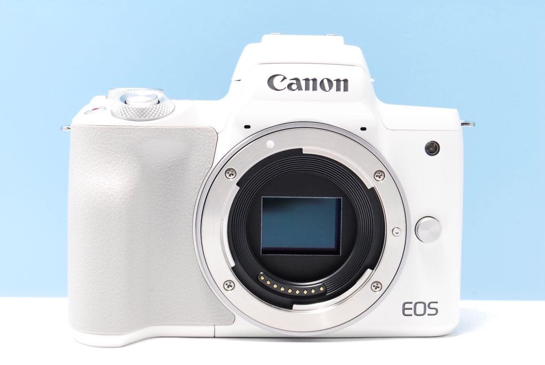 【極美品】Canon Kiss M2 ホワイト Wi-Fi/Bluetooth