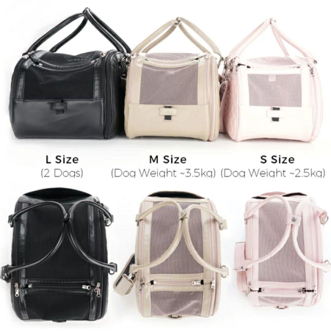 【Puppyangel/パピーエンジェル】キルティングキャリーバッグ ピンク