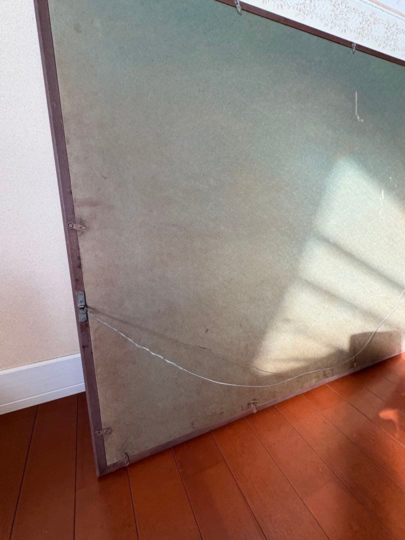 アネモネ　油絵　絵画