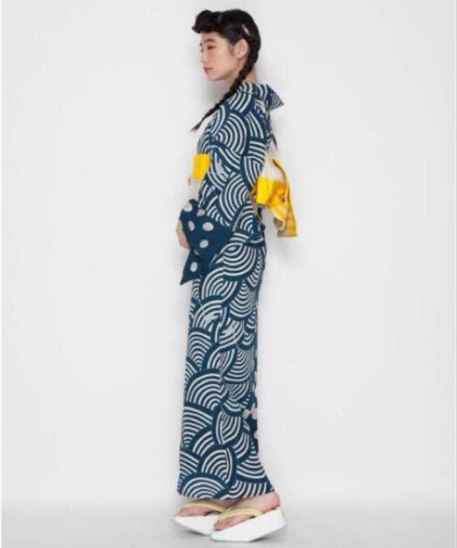 ふりふ　ポリエステル浴衣　洗える着物　セオα セオアルファー　検索) 撫松庵