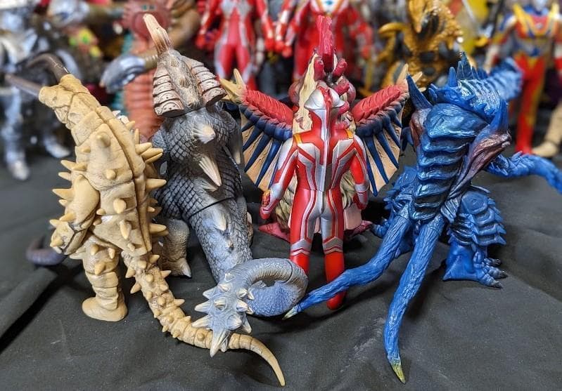 ウルトラマンメビウス＆登場怪獣・宇宙人（バンダイ）ソフビフィギュア44体セット