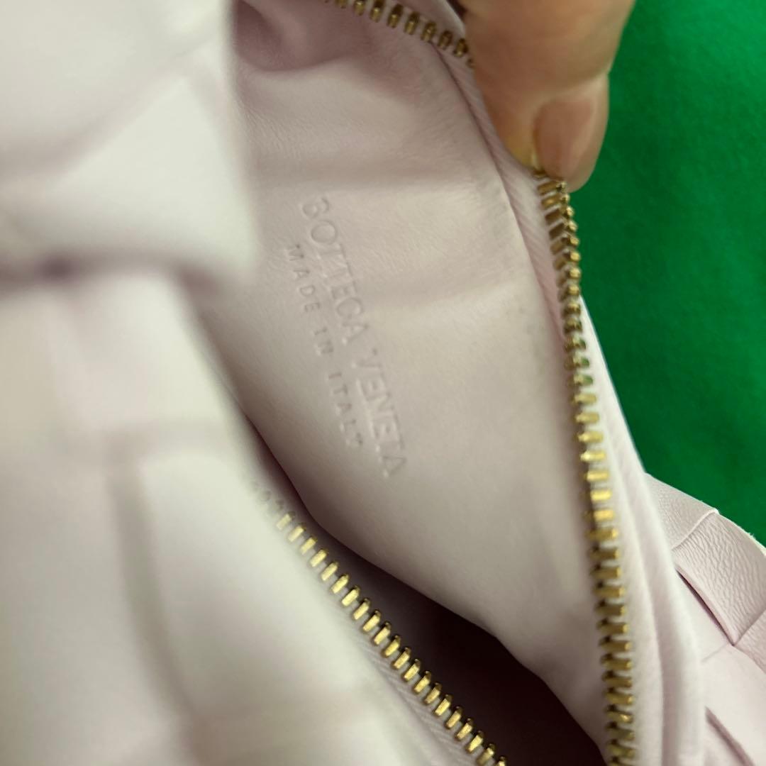 ボッテガ　ミニジョディ　ピンク　ゴールド金具