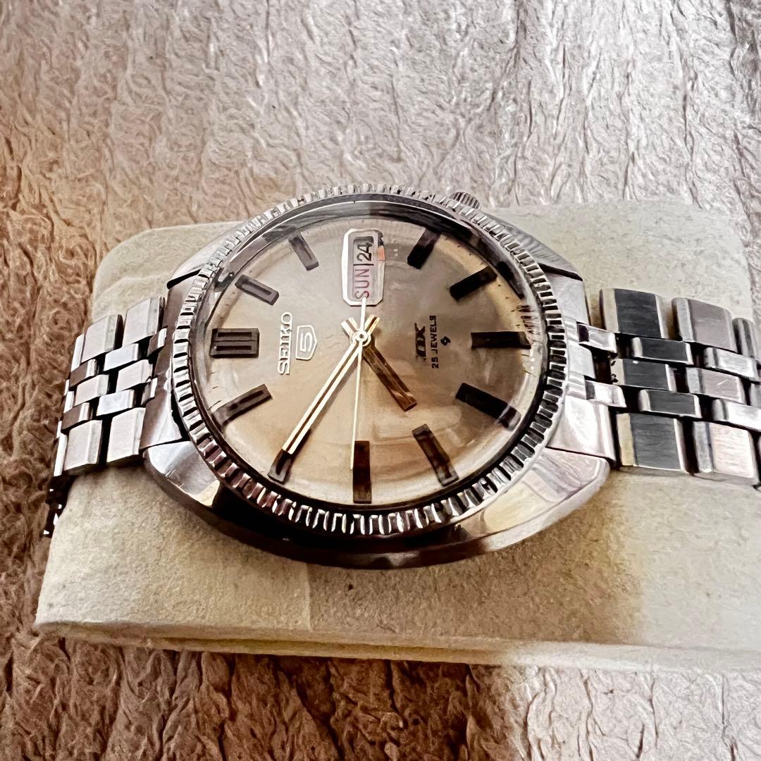 希少　美品稼働 ビンテージ時計6106-8141精工舎刻印あり