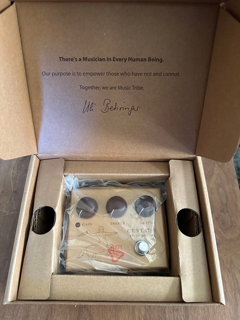 CENTAUR Overdrive ベリンガー｜美品ペダル｜ほぼ未使用