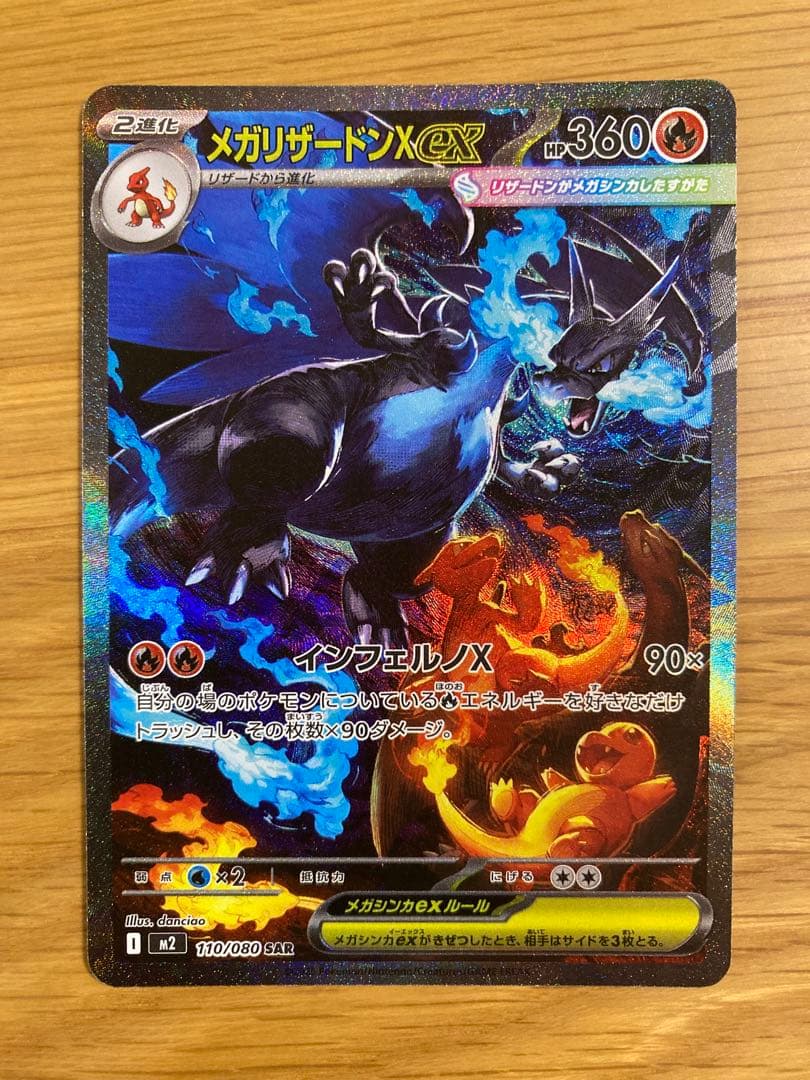 メガリザードンX ex HP360