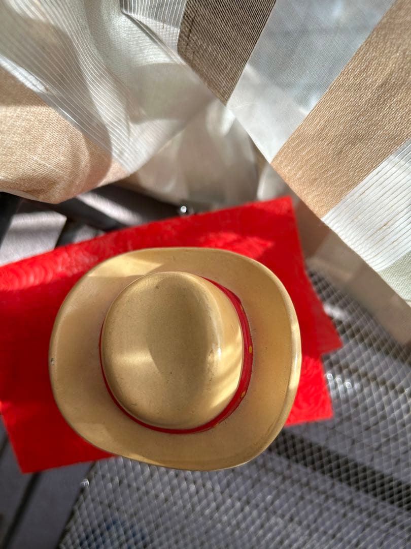 内藤ルネ カウボーイ 貯金箱 昭和レトロ ＄