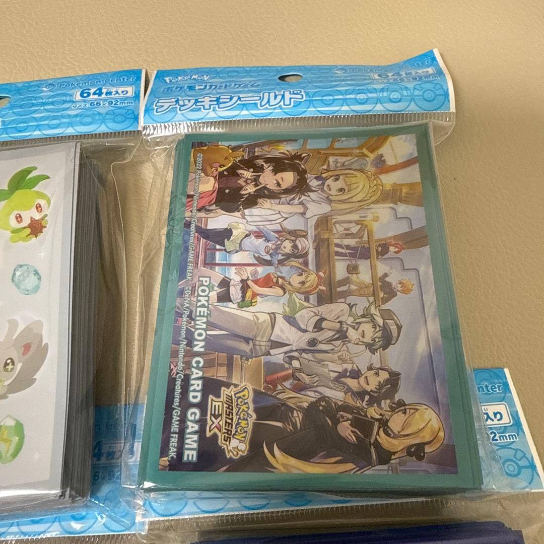 【新品未開封】デッキシールド スリーブ 6種セット ポケカ 64枚入り