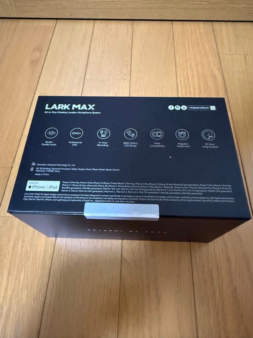 Hollylandホーリーランド LARK MAX ラベリアマイク付