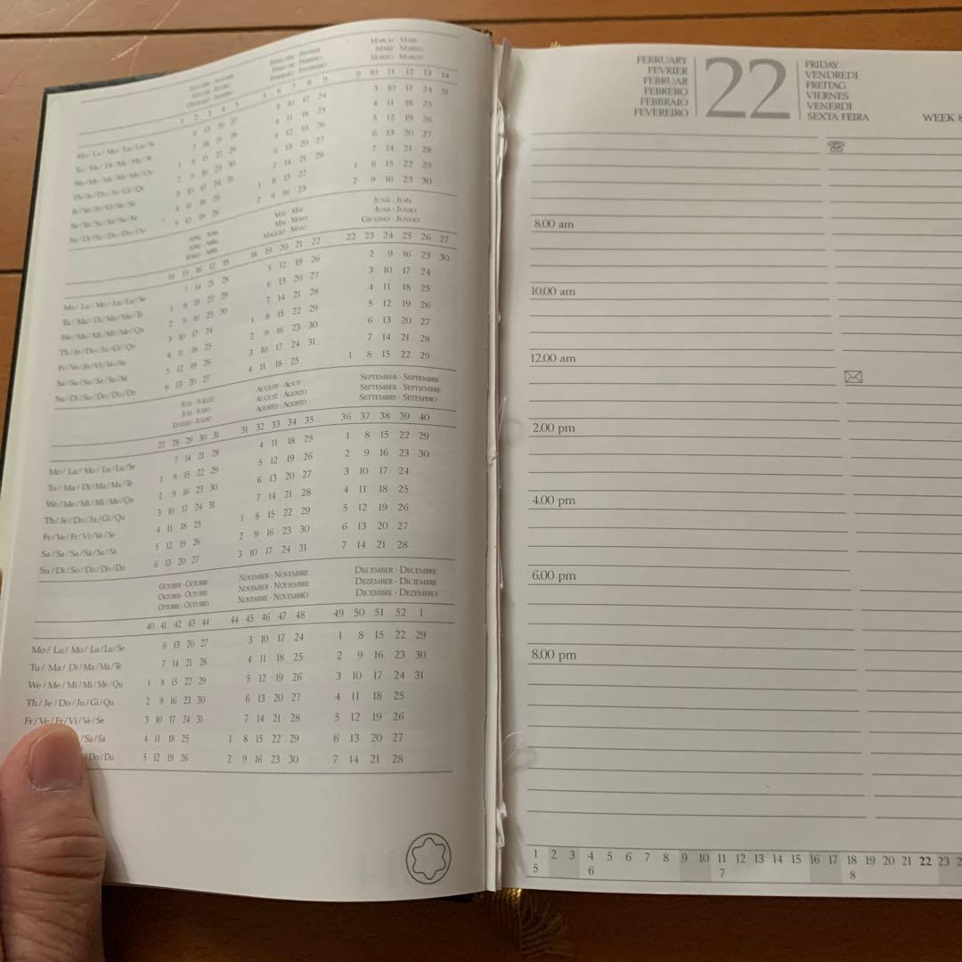 Montblanc モンブラン　ダイアリウム 3冊セット