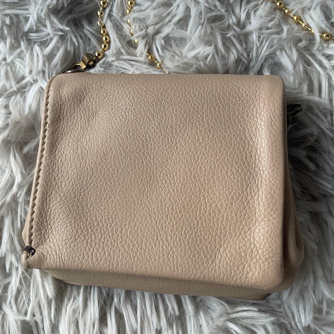 【未使用級】モキップ ミニパース ショルダーウォレット ガルーシャ