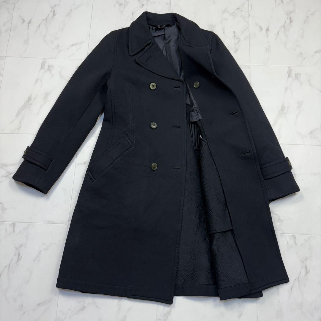 コムデギャルソン　チェスターコート　ダブルブレスト　M 黒 2004 日本製 1