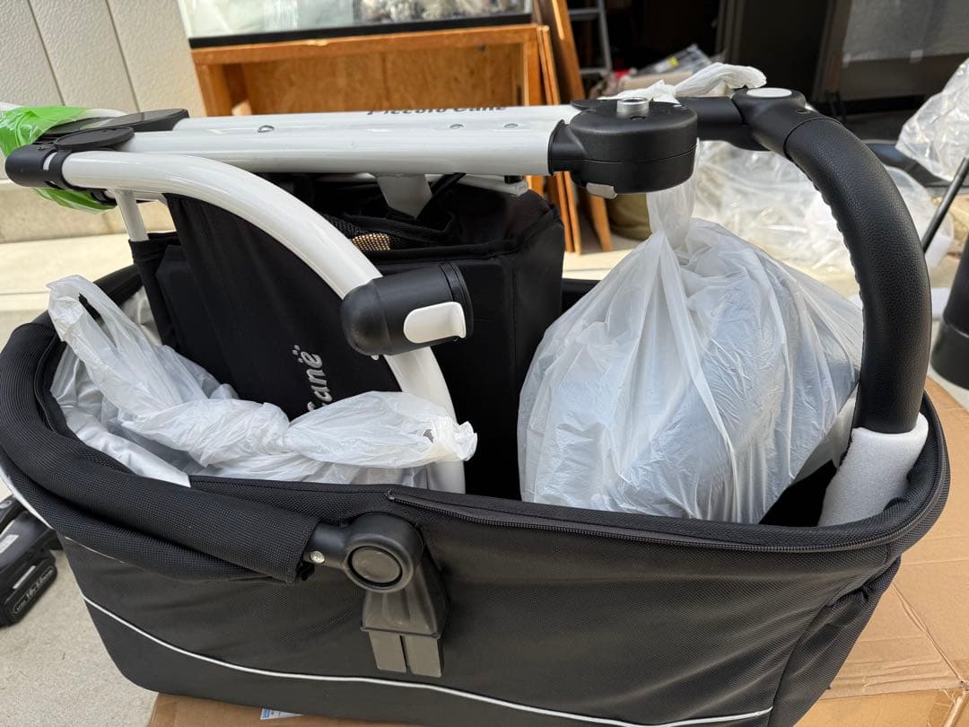 Piccolo Cane ペットカート タント2 黒