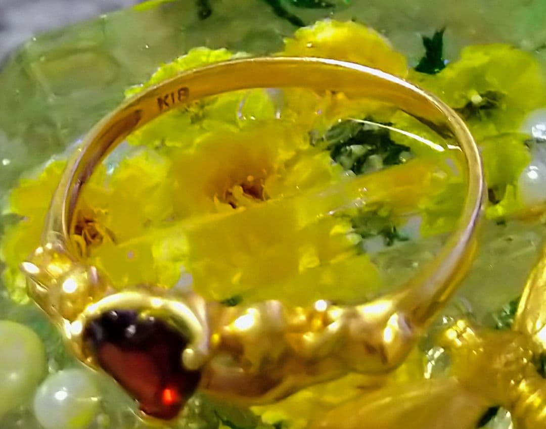 K18金 エンジェルハートリング　11,5号