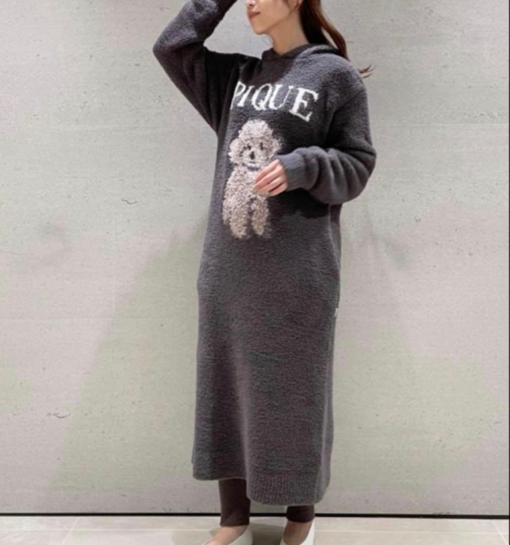 gelato pique ジェラートピケ　トイプードルジャガードワンピース