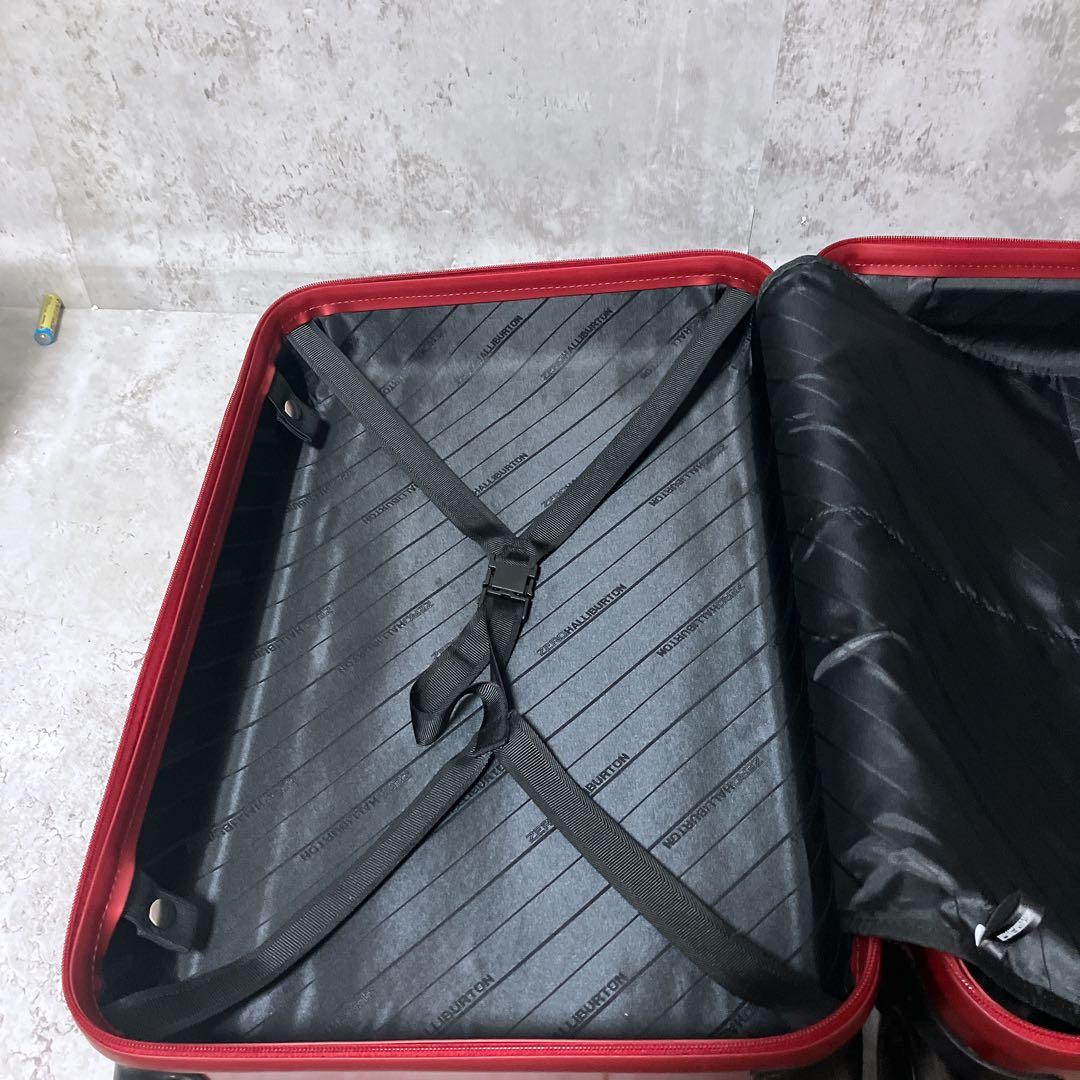 【希少】ゼロハリバートン キャリーケース 二輪 レッド