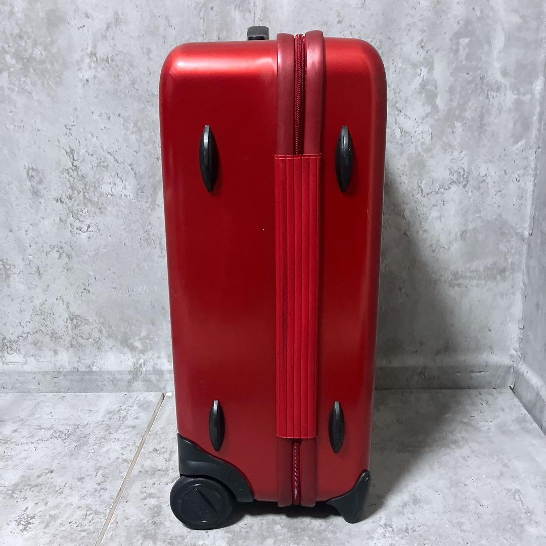 【希少】ゼロハリバートン キャリーケース 二輪 レッド